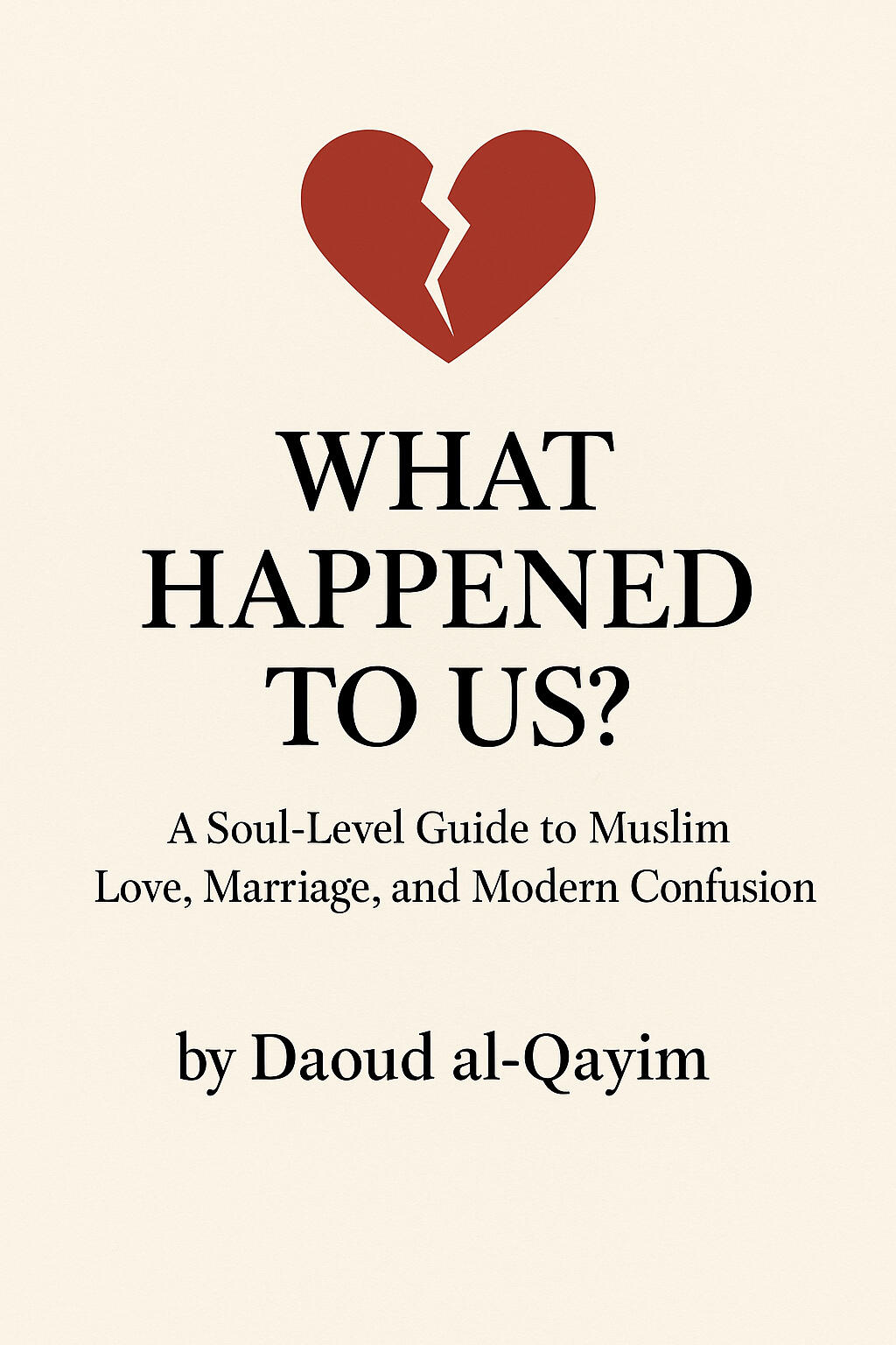This book is a mirror. It reflects the cracks in modern love, the distortions of gender culture, and the longing for something real. What Happened to Us? is a spiritually grounded guide for men and women trying to understand the chaos of relationships in